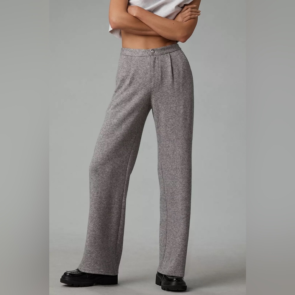 NWOT PAIGE Kara Pants in Heather Grey Size 14 - Picture 2 of 13